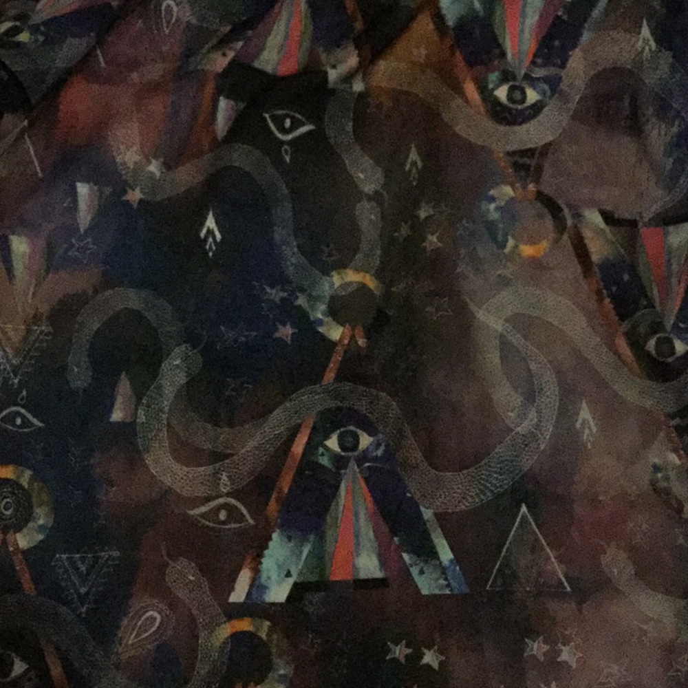 NWOT VTG Textile Federation Mystical T Shirt Dress - Picture 9 of 13